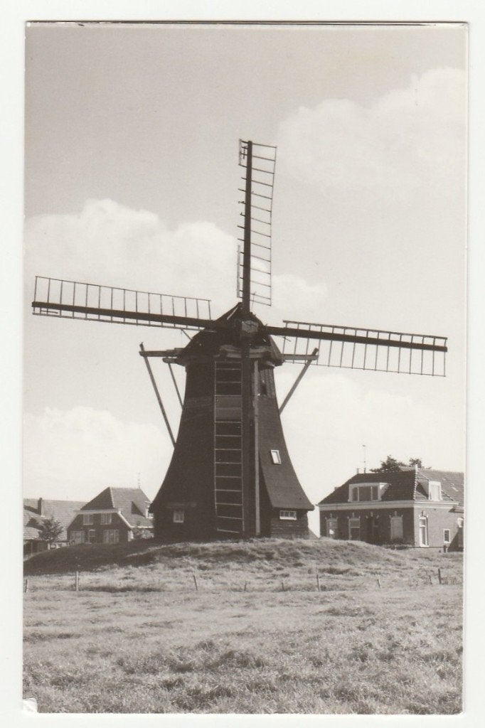 Kropswolde (bij Hoogezand) - Korenmolen De Hoop, Verzenden, 1960 tot 1980, Ongelopen, Groningen