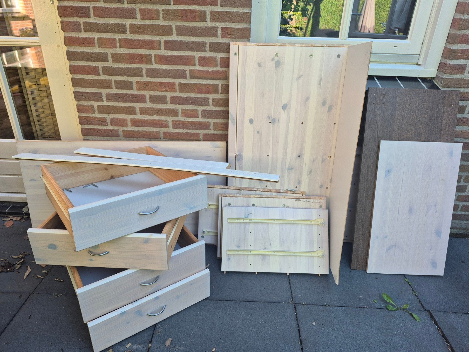 Afval hout., Doe-het-zelf en Verbouw, Hout en Planken, Ophalen, Gebruikt, Overige typen