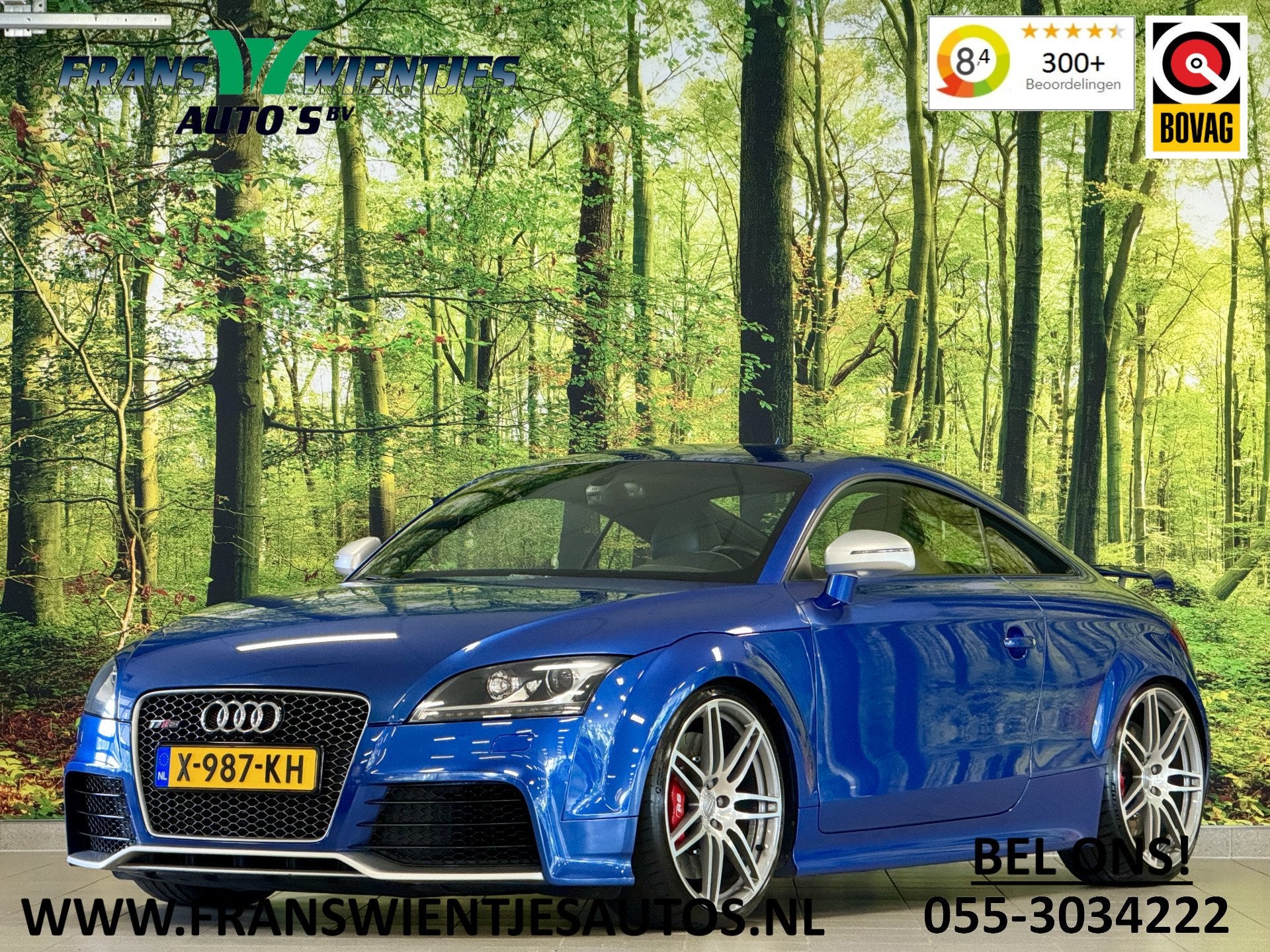 Audi TT 2.5 T TT RS Plus Pro Line | 360 PK! | RS Seats | 20", Auto's, Audi, Automaat, Euro 5, Gebruikt, Zwart