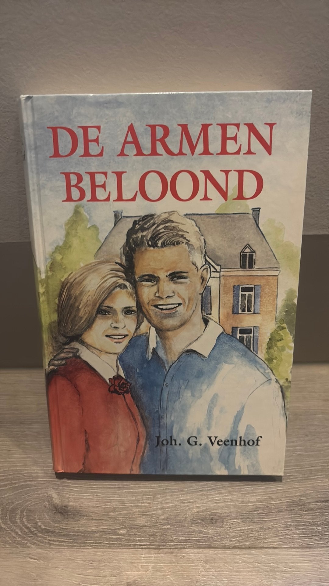 J.G. Veenhof - De armen beloond, Boeken, Ophalen of Verzenden, Zo goed als nieuw, J.G. Veenhof, Noord-Brabant