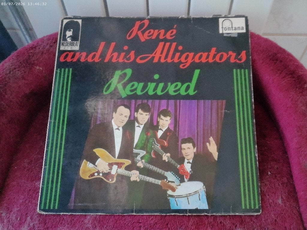 LP Rene & His Alligators - Revived, LP, Gebruikt, Ophalen of Verzenden, 12 inch