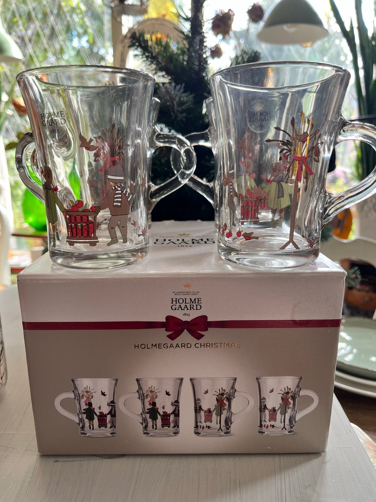 Holmegaard Christmas Glögg mokken - Set van 4, Ophalen of Verzenden, Nieuw