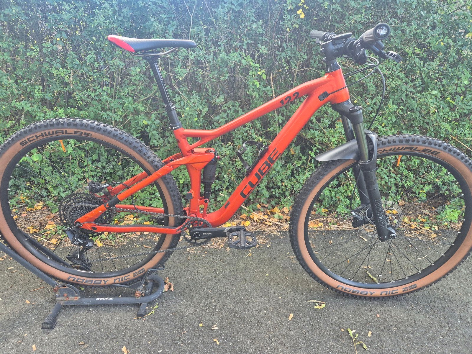 Cube One22 Pro 29er Mountainbike - Medium, Full Suspension, Fully, 49 tot 53 cm, Zo goed als nieuw, Schijfrem