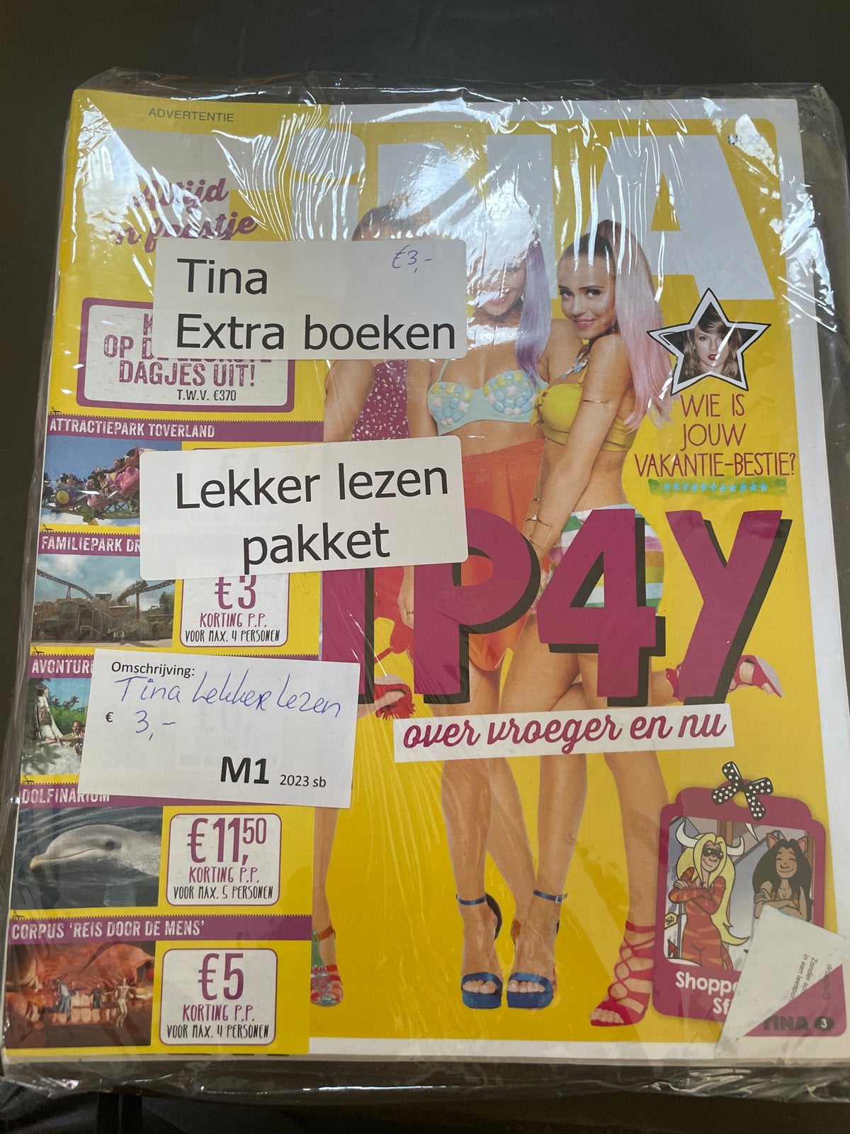 Tina Extra boeken - Lekker lezen pakket, Boeken, Tijdschriften en Kranten, Ophalen of Verzenden, Gelezen, Damesbladen