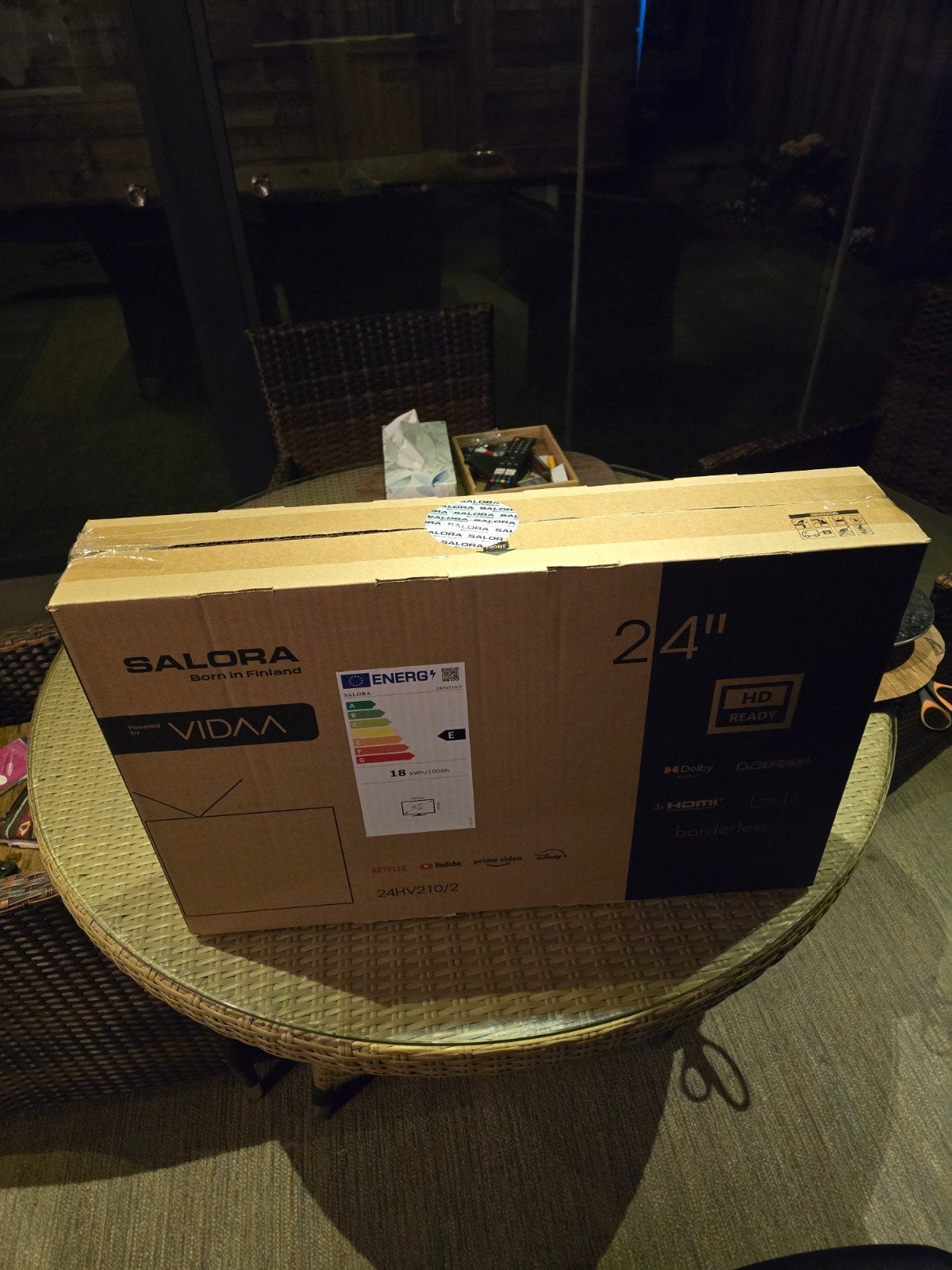 Salora 24HV210 Nieuw, Audio, Tv en Foto, Televisies, LED, 50 Hz, Nieuw, Smart TV