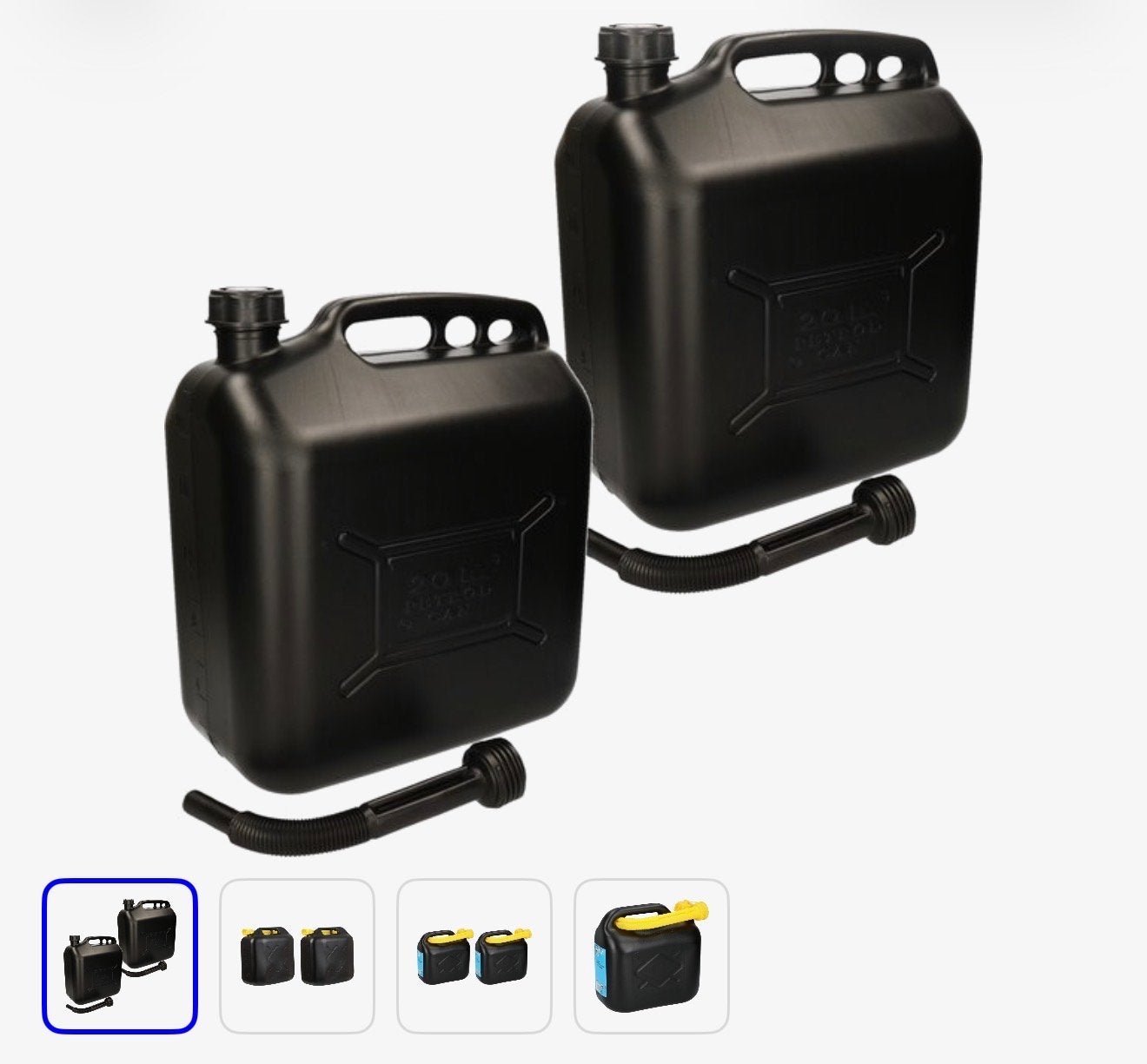 2 nieuwe Jerrycans voor Water, Benzine/Diesel Opslag, Ophalen of Verzenden, Nieuw