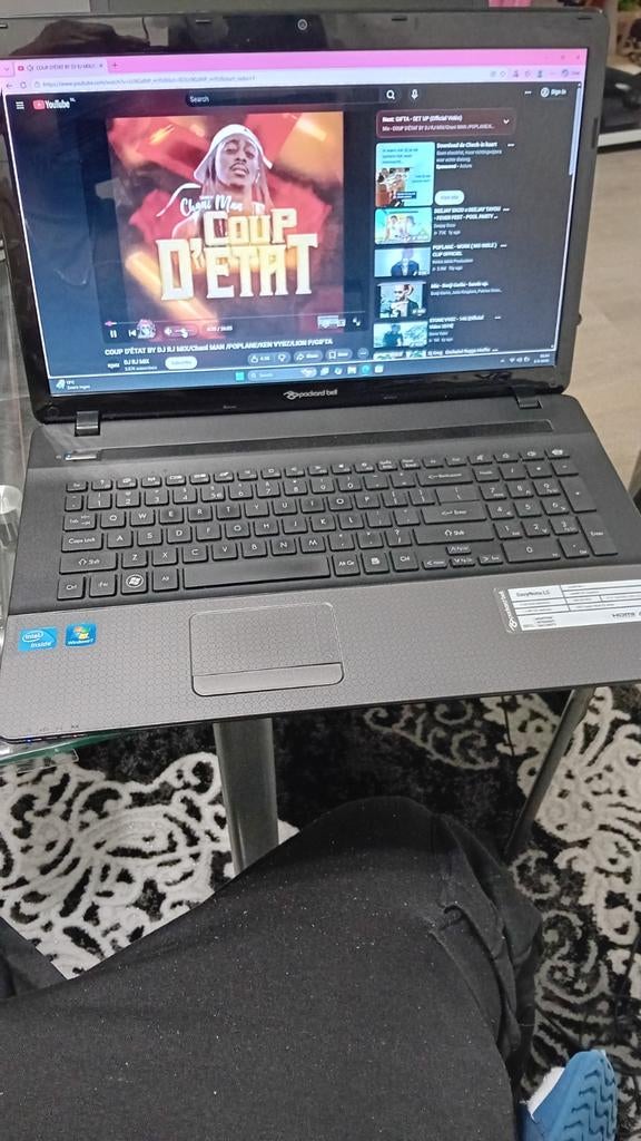 Laptop packard bell 17 inch, 2 tot 3 Ghz, Ophalen of Verzenden, Zo goed als nieuw, SSD