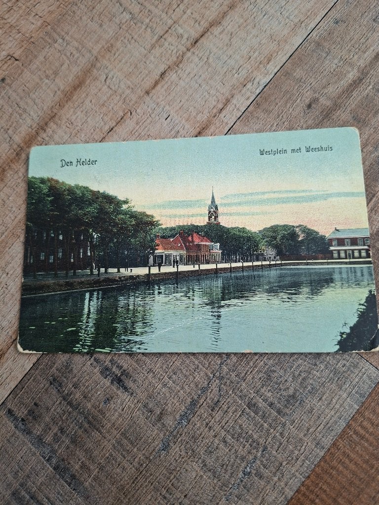 den helder, Ophalen of Verzenden, Voor 1920, Gelopen, Noord-Holland