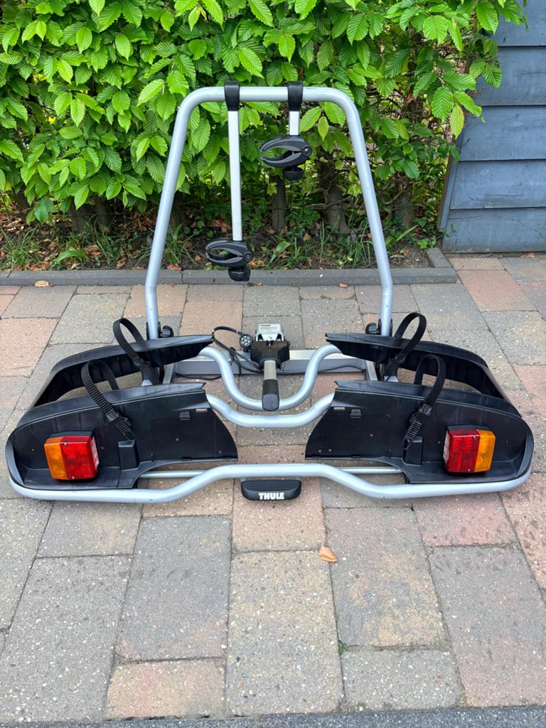 Thule EP 916 Fietsendrager voor 2 fietsen, Auto diversen, Ophalen, Gebruikt, 2 fietsen, Trekhaakdrager