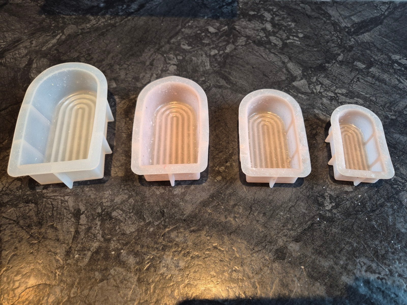 Siliconen mallen voor knutselen (4 stuks), Verzenden
