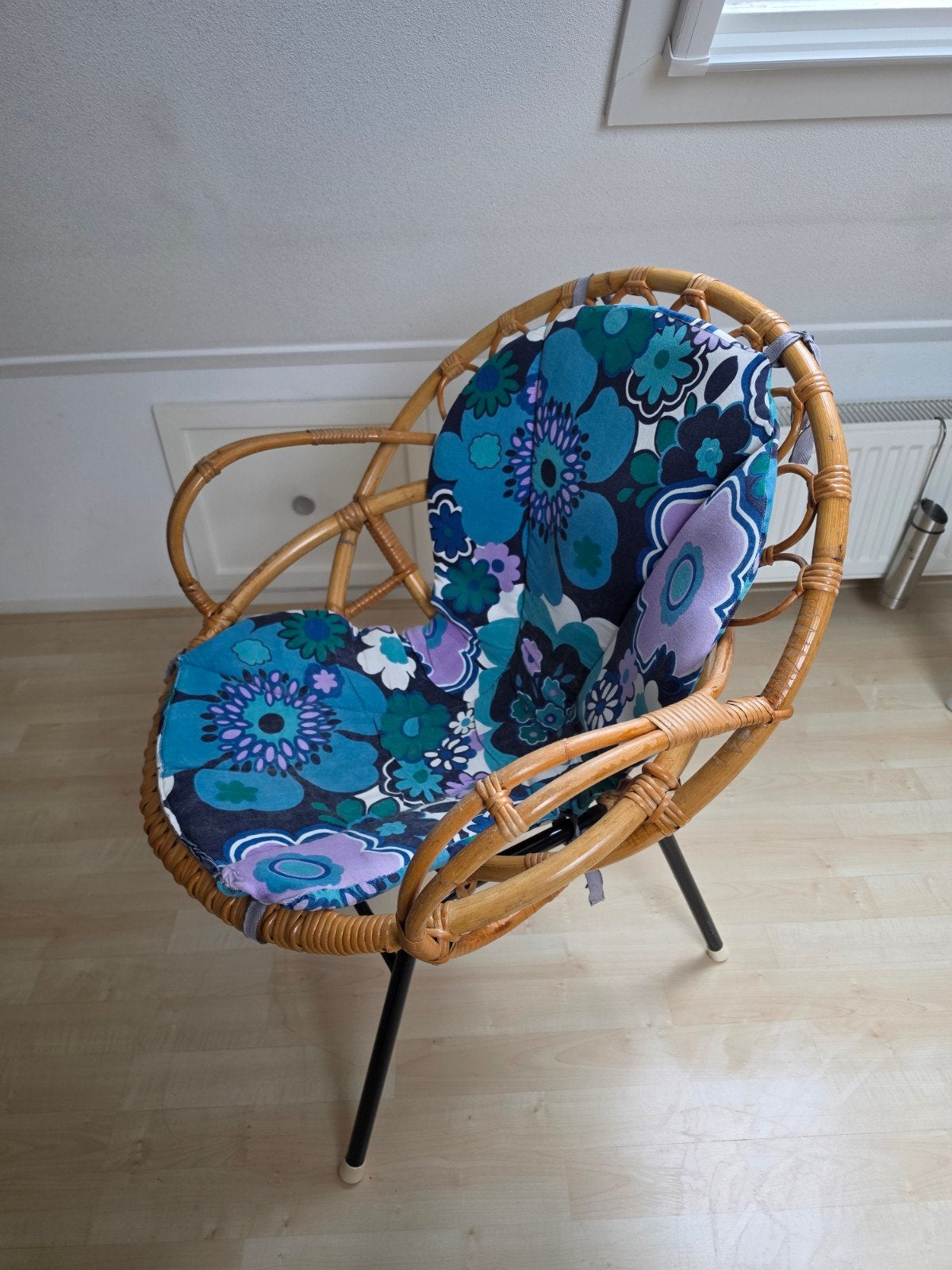 Vintage Rotan Set: Rohé Noordwolde Fauteuil & Salontafel, Ophalen