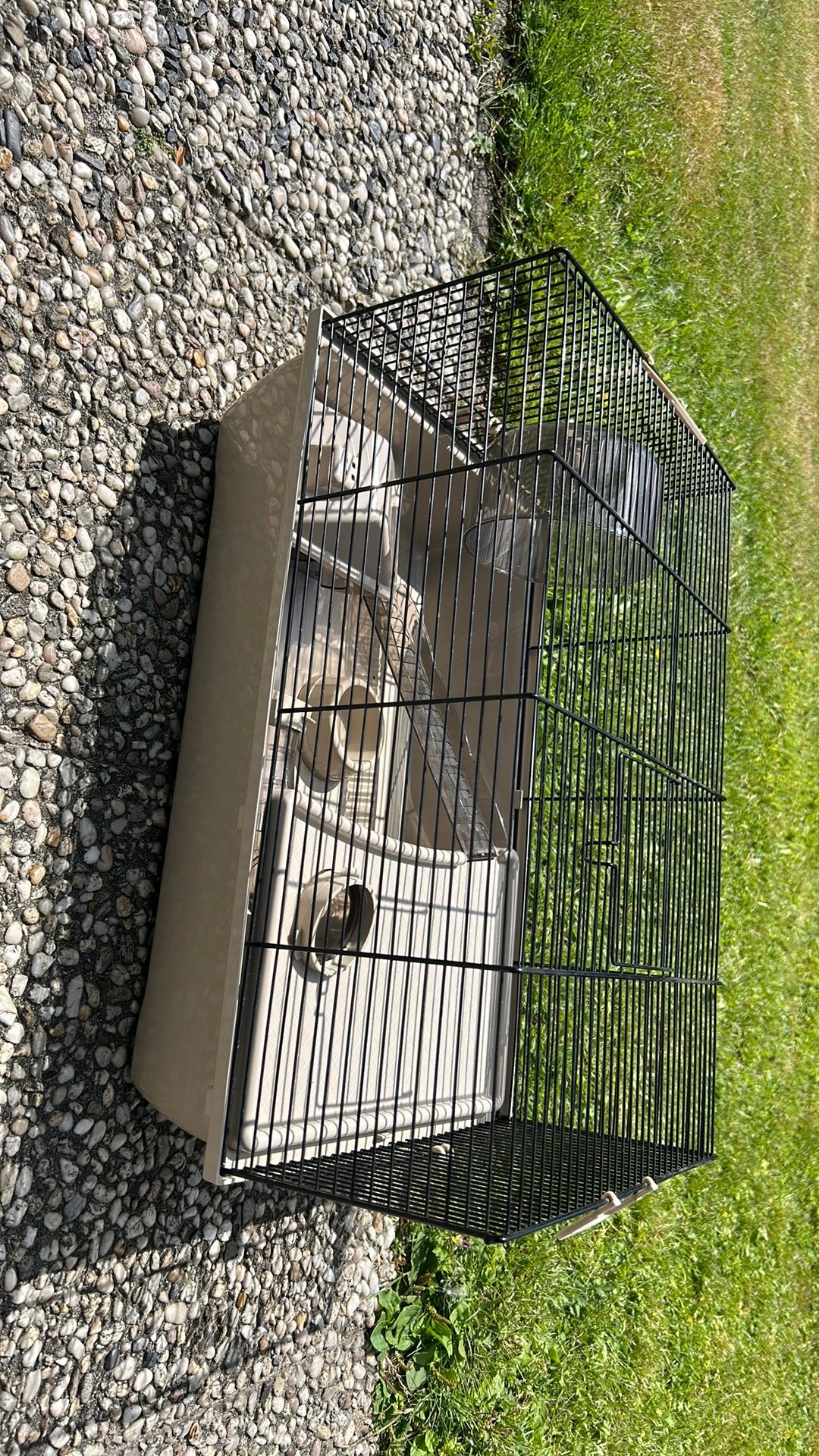 Hamsterkooi, Dieren en Toebehoren, Kooi, Minder dan 75 cm, Zo goed als nieuw, Ophalen