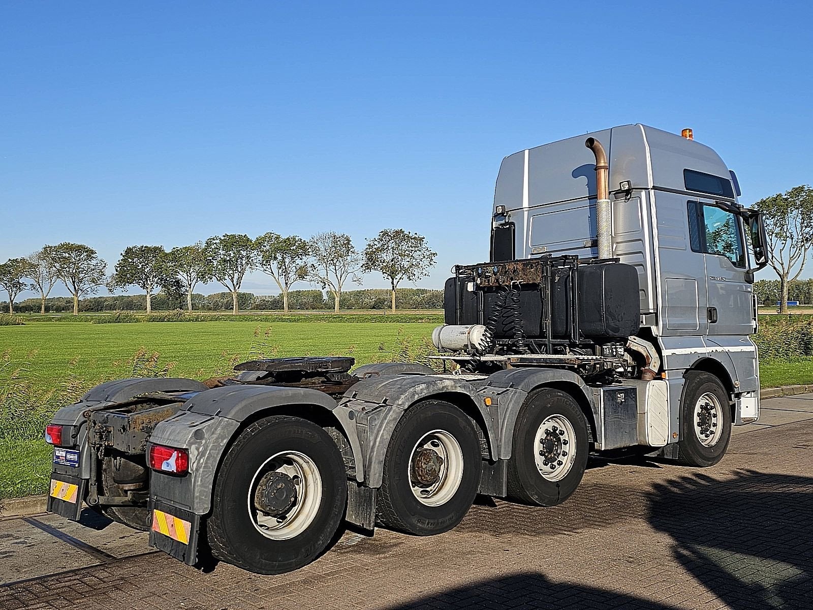 M.A.N. 41.540 TGX 160t gvw, MAN, Bedrijf, 540 pk, Zilver of Grijs