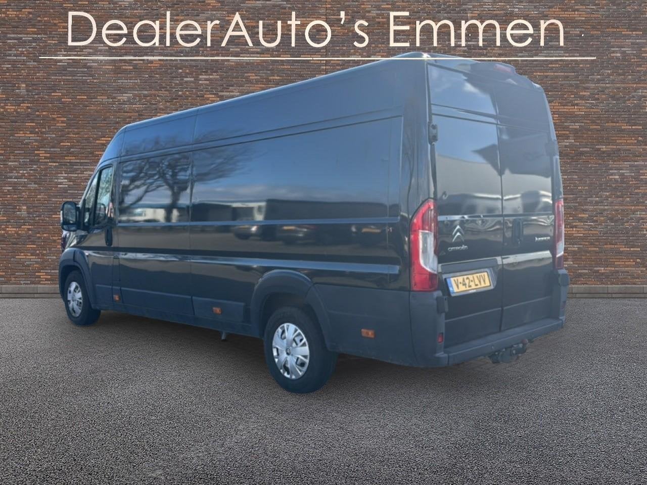 Citroen Jumper 35 2.0 BlueHDi L4H2 ECC CRUISE TREKHAAK, Voorwielaandrijving, Stof, Gebruikt, Euro 6