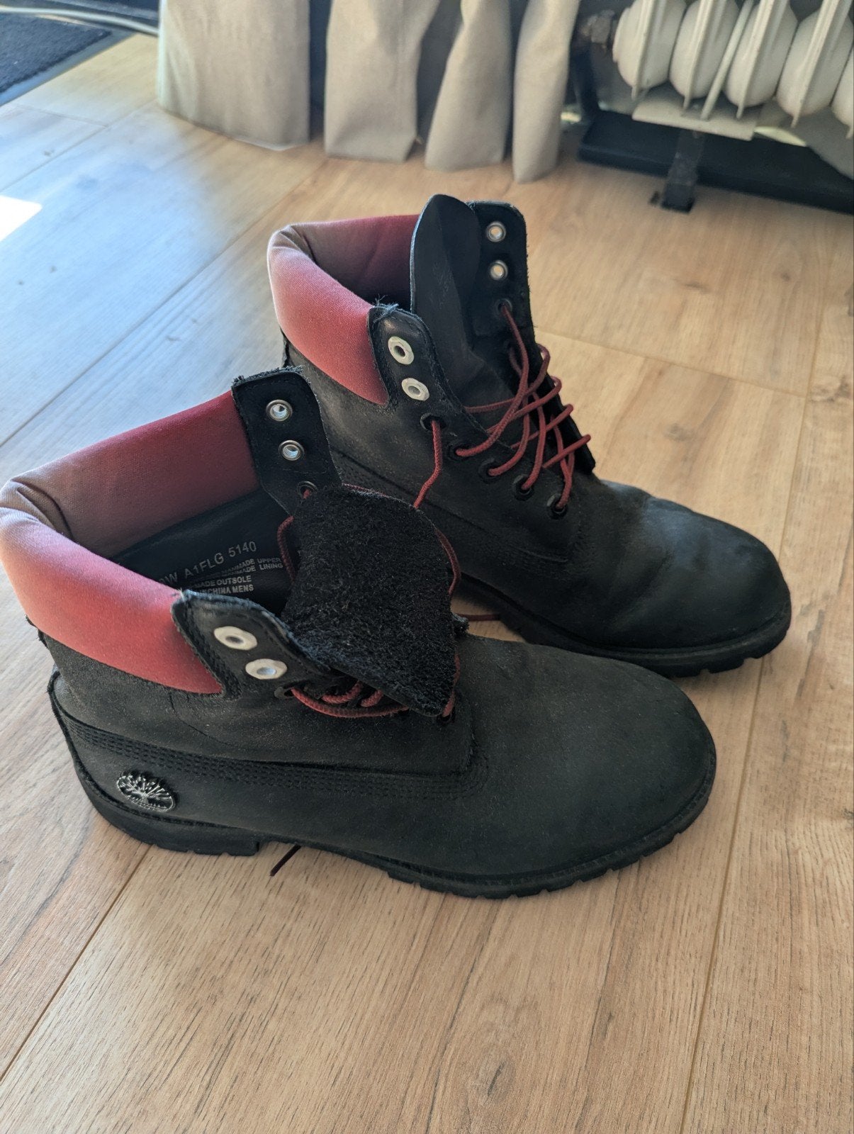 Timberland Amsterdam Edition Boots - Maat 41/42, Kleding | Heren, Schoenen, Boots, Ophalen of Verzenden, Gedragen, Timberland