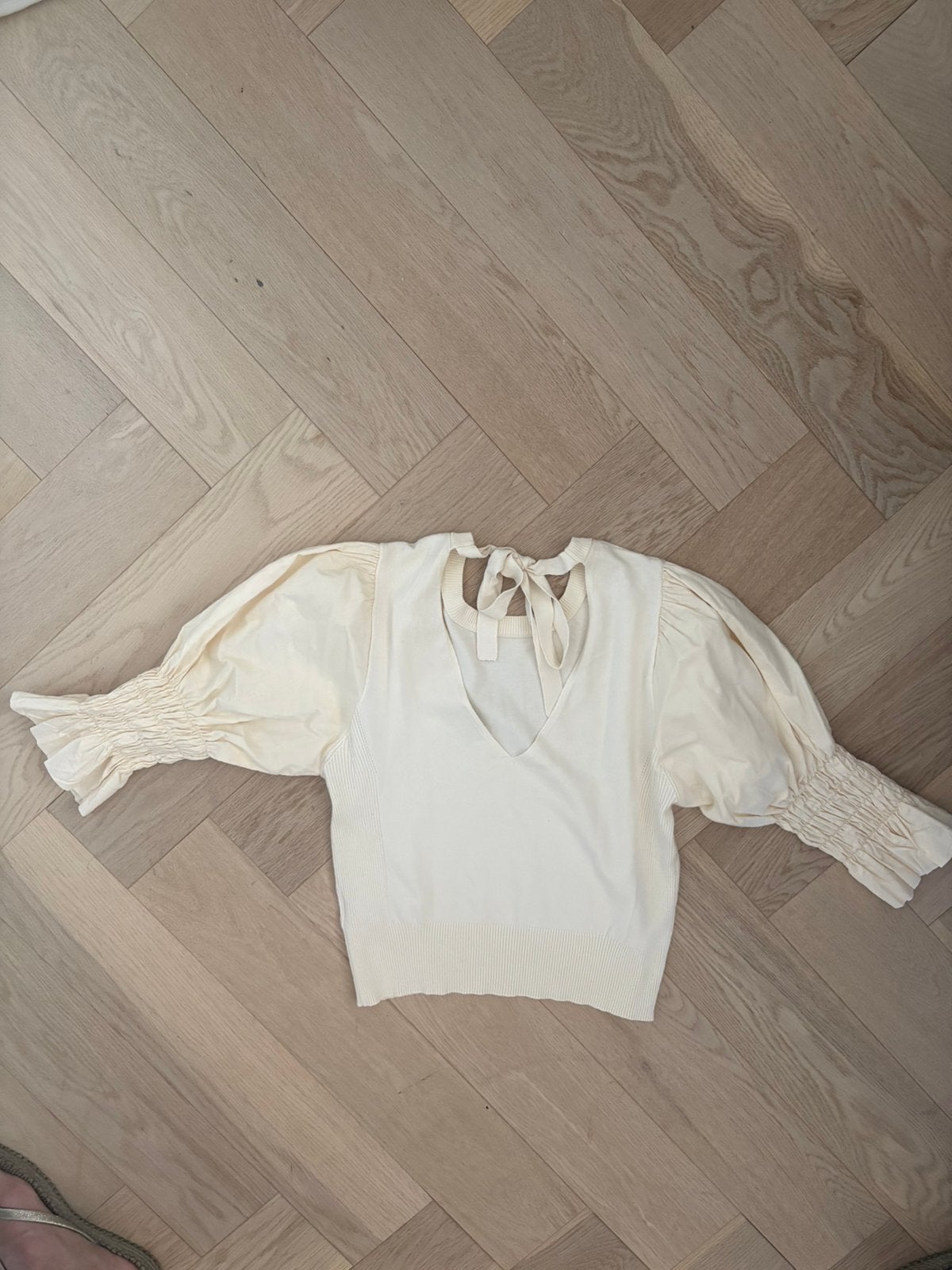 Dante 6 vanille mooie top s, Kleding | Dames, Overige kleuren, Ophalen of Verzenden, Zo goed als nieuw, Korte mouw