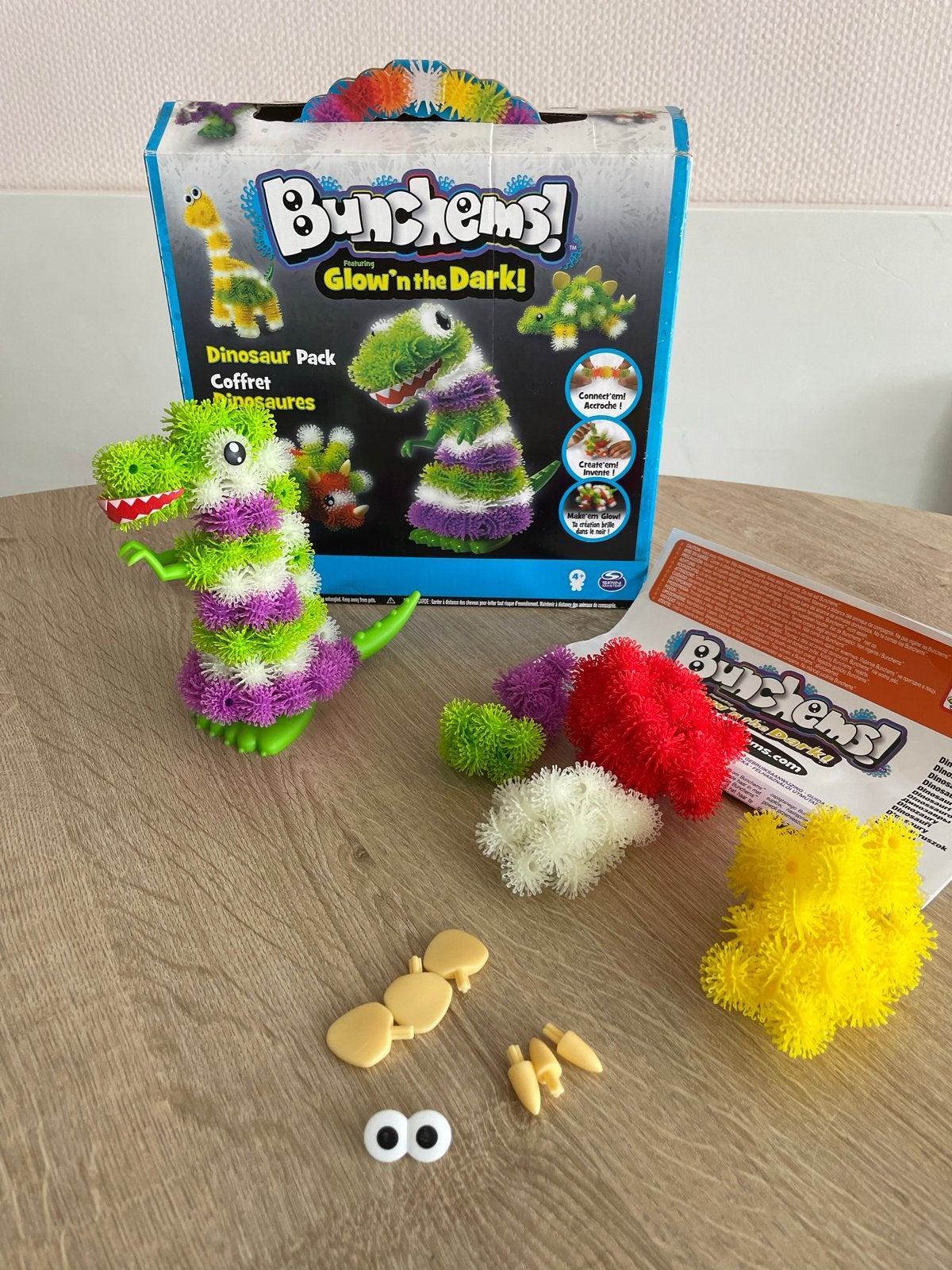 Bunchems Glow in the Dark Dinosaurus Pakket, Ophalen of Verzenden, Gebruikt, Jongen of Meisje