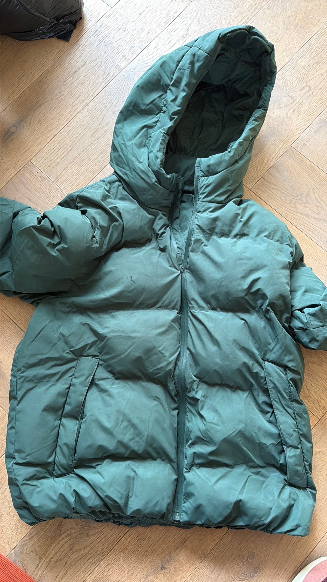 Groene winterjas jongens Zara, Ophalen of Verzenden, Gebruikt, Jongen