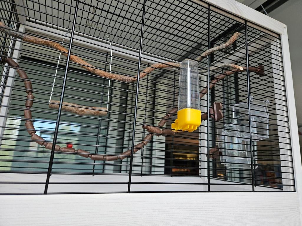 Gloednieuwe luxe Ferplast Giulietta 4 vogelkooi, Dieren en Toebehoren, Ophalen, Nieuw, Hout, Vogelkooi
