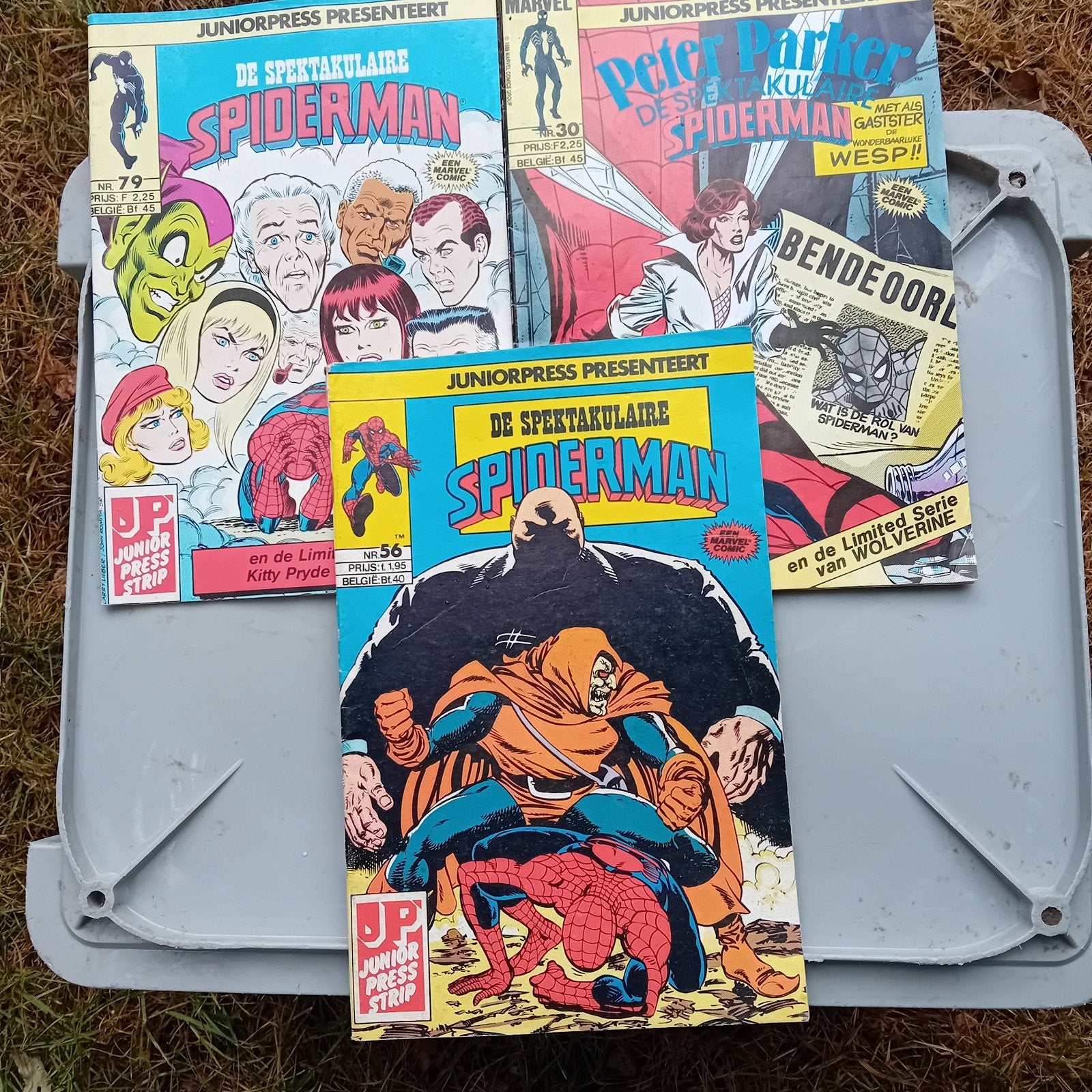 De Spektakulaire Spiderman Juniorpress Stripboeken, Meerdere stripboeken, Ophalen of Verzenden, Gelezen, Stan Lee