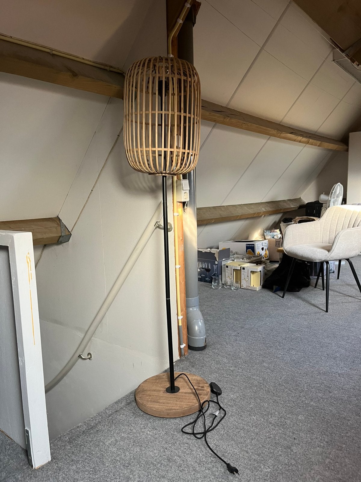 Stalamp 150 cm hoog, Ophalen