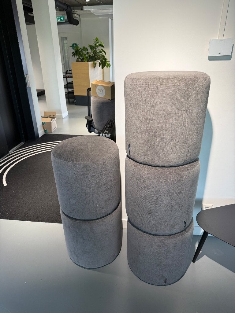 Sofacompany Poef N.08, Ophalen, Minder dan 50 cm, Rond, Minder dan 50 cm