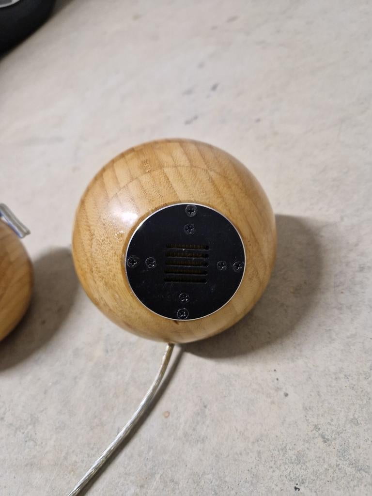 Dayton Audio EMT Tweeters met potmeters in bamboe behuizing, Audio, Tv en Foto, Luidsprekers, Ophalen of Verzenden
