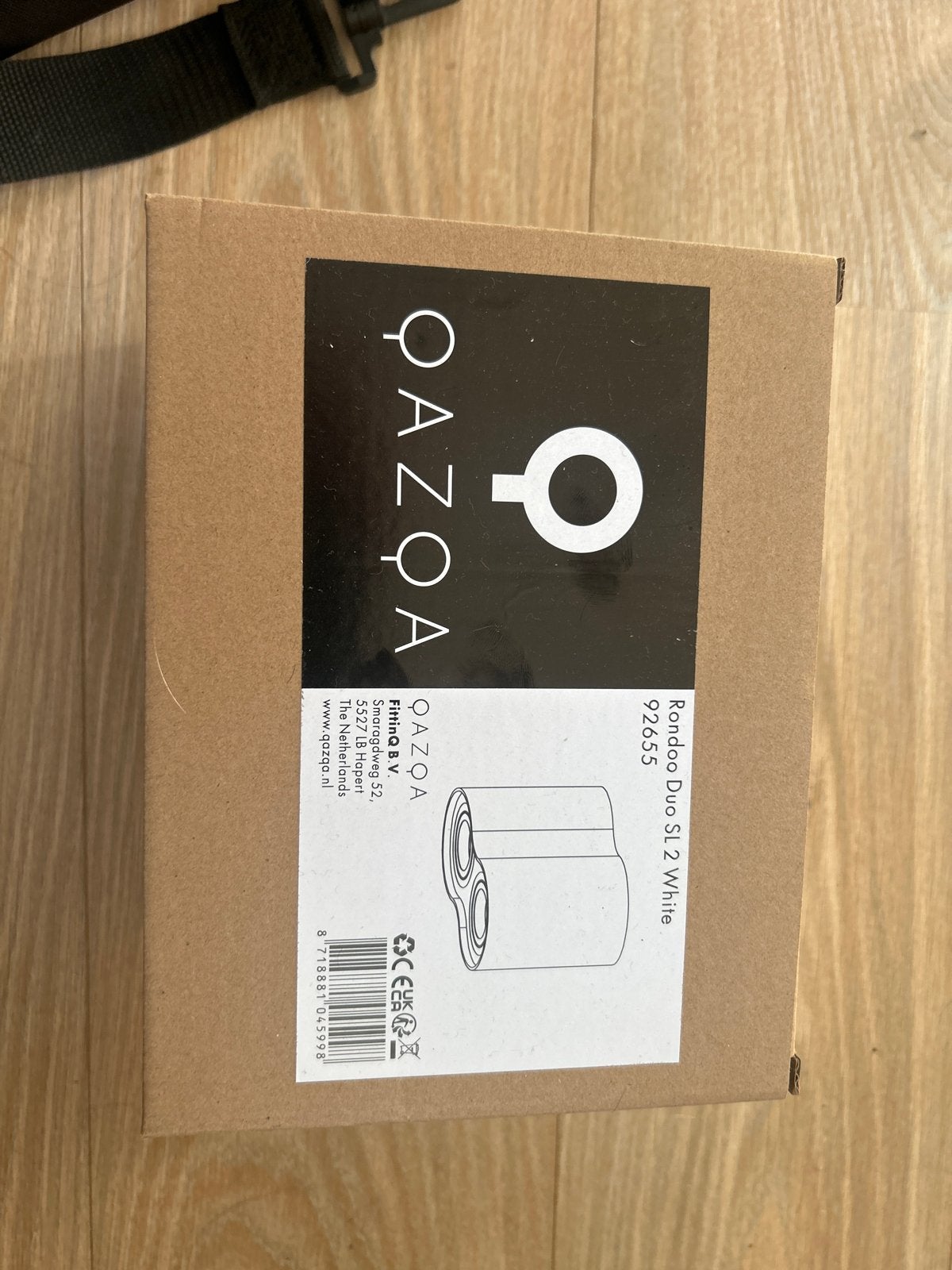 QAZQA Rondoo Duo SL 2 Witte Opbouwspot, Ophalen of Verzenden, Nieuw, Wit, Qazqa