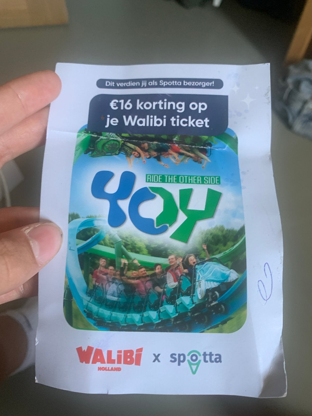 Walibi korting tickets, Drie personen of meer, Kortingskaart