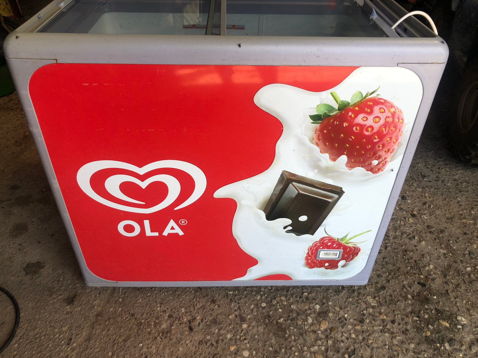 Ola vriezer, Witgoed en Apparatuur, Vrieskist, Gebruikt, Vrijstaand, 90 cm of meer