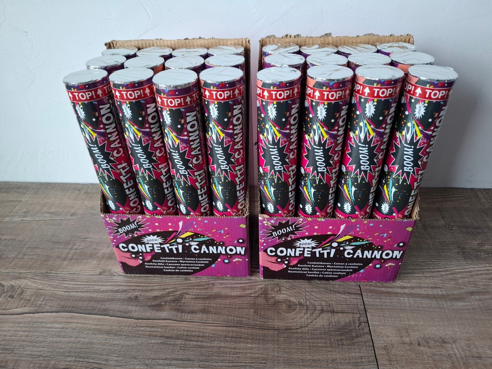 Nieuwe Confetti Cannons - Perfect voor Feestjes!, Ophalen of Verzenden, Nieuw, Feestartikel, Verjaardag