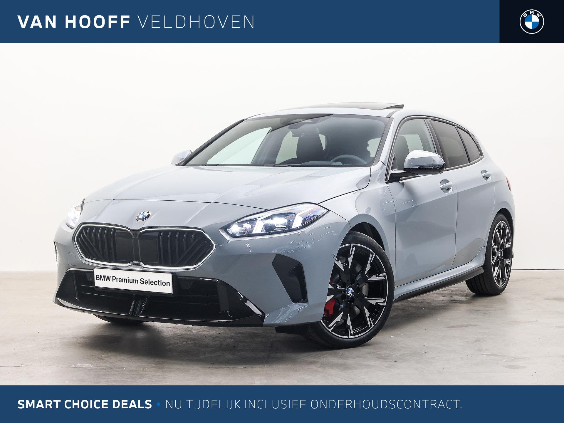BMW 1 Serie 120 High Executive M Sport Automaat / Panoramada, Auto's, Dealer onderhouden, 156 pk, Met garantie (alle), Origineel Nederlands