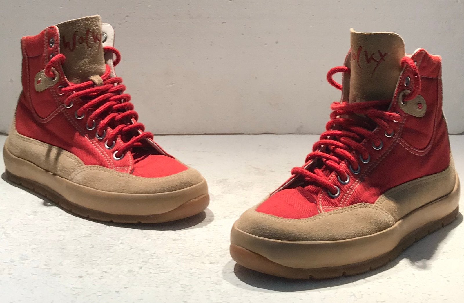 Wolky Comfort sneakers schoenen dames zacht rood 37, Ophalen of Verzenden, Rood