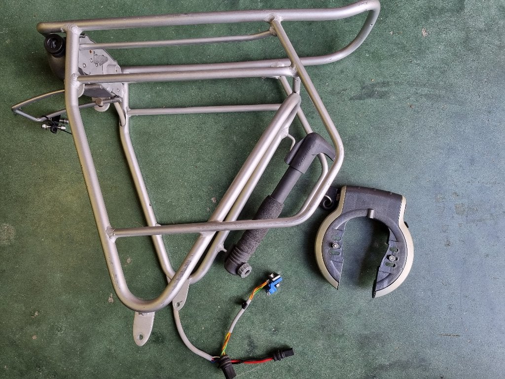 Bagagedrager accuslede trapsensor Gazelle Innergy Orange, Elektrische fiets, Gebruikt, Overige typen, Ophalen of Verzenden