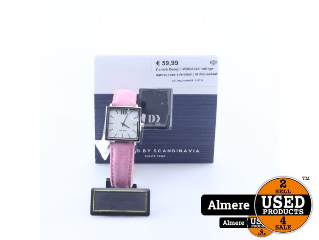 Danish Design IV20Q1248 horloge dames roze edelstaal | In ni, Sieraden, Tassen en Uiterlijk, Horloges | Dames, Festina, Zo goed als nieuw