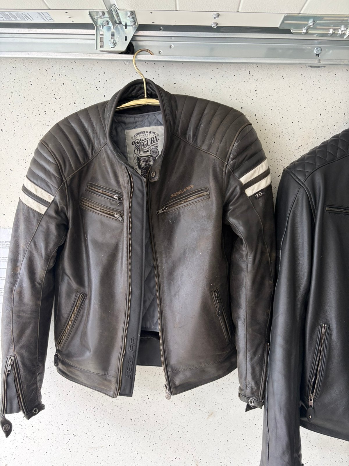Motorjas secura maat xl, Ophalen, Tweedehands, Jas | textiel
