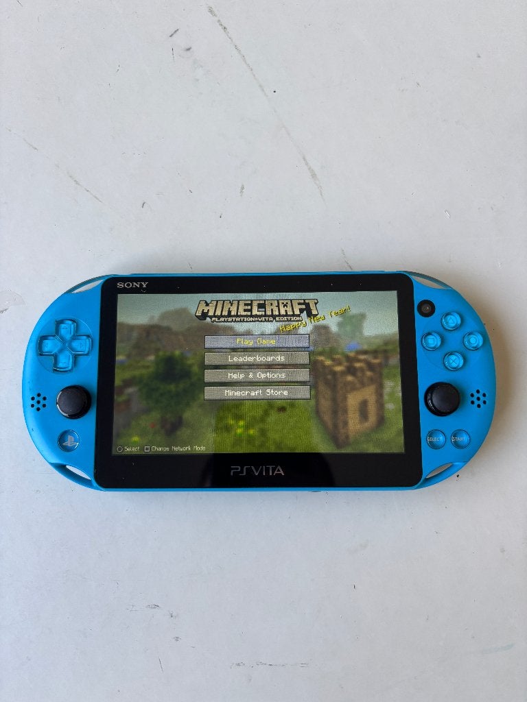 Sony Playstation Vita Slim Blauw PCH-2000, Gebruikt, Blauw, Sony Deutschland GmbH Hedelfinger Strasse 61 70327 Stuttgart Germany