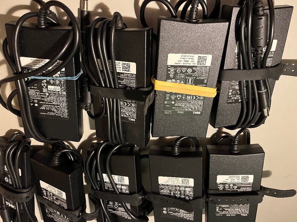 Partij Hp en Dell laptop opladers, Ophalen of Verzenden