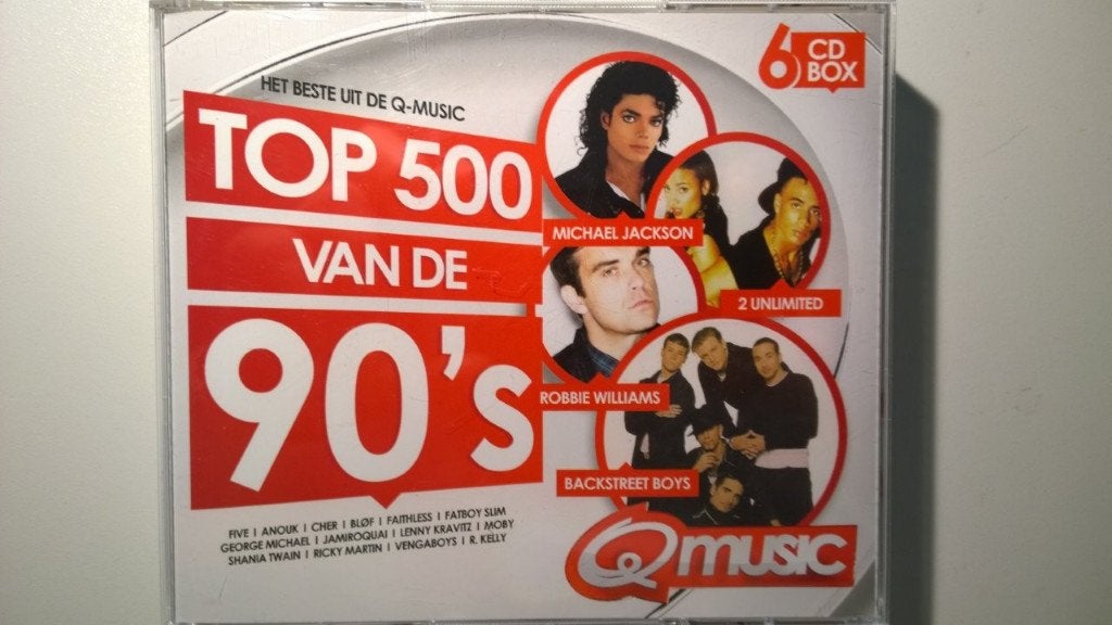 Het Beste Uit De Q-Music Top 500 Van De 90's 2015 (6 CD), Ophalen of Verzenden, Zo goed als nieuw, Pop, Album
