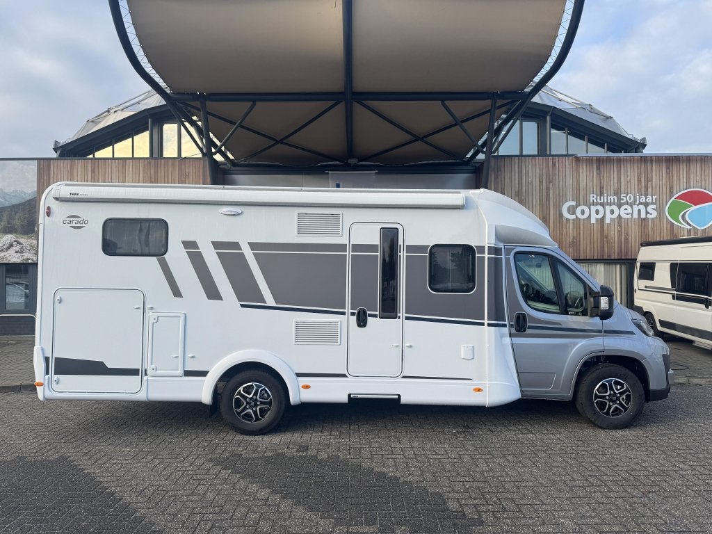 Carado T457 PRO+ AUTOMAAT + ACTIEPRIJS, Caravans en Kamperen, Automaat, Ringverwarming, Fiat, 7 tot 8 meter
