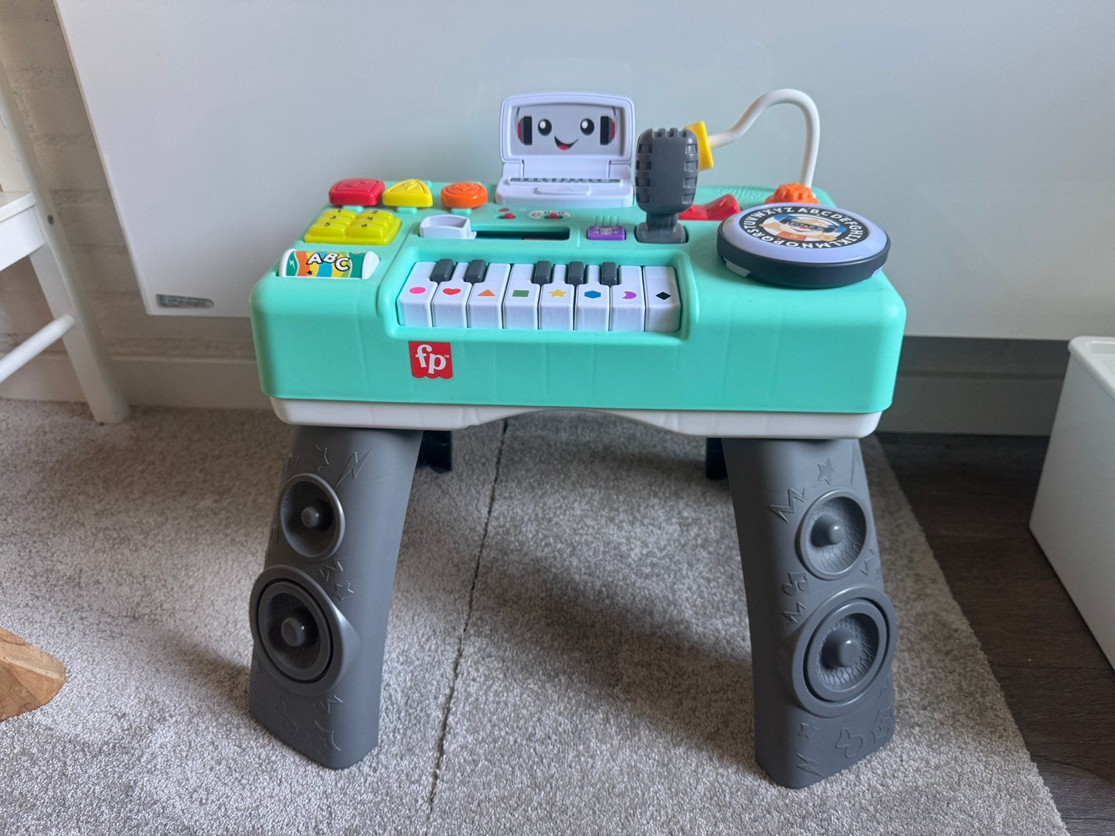 Fisher price dj tafel, Ophalen, Zo goed als nieuw