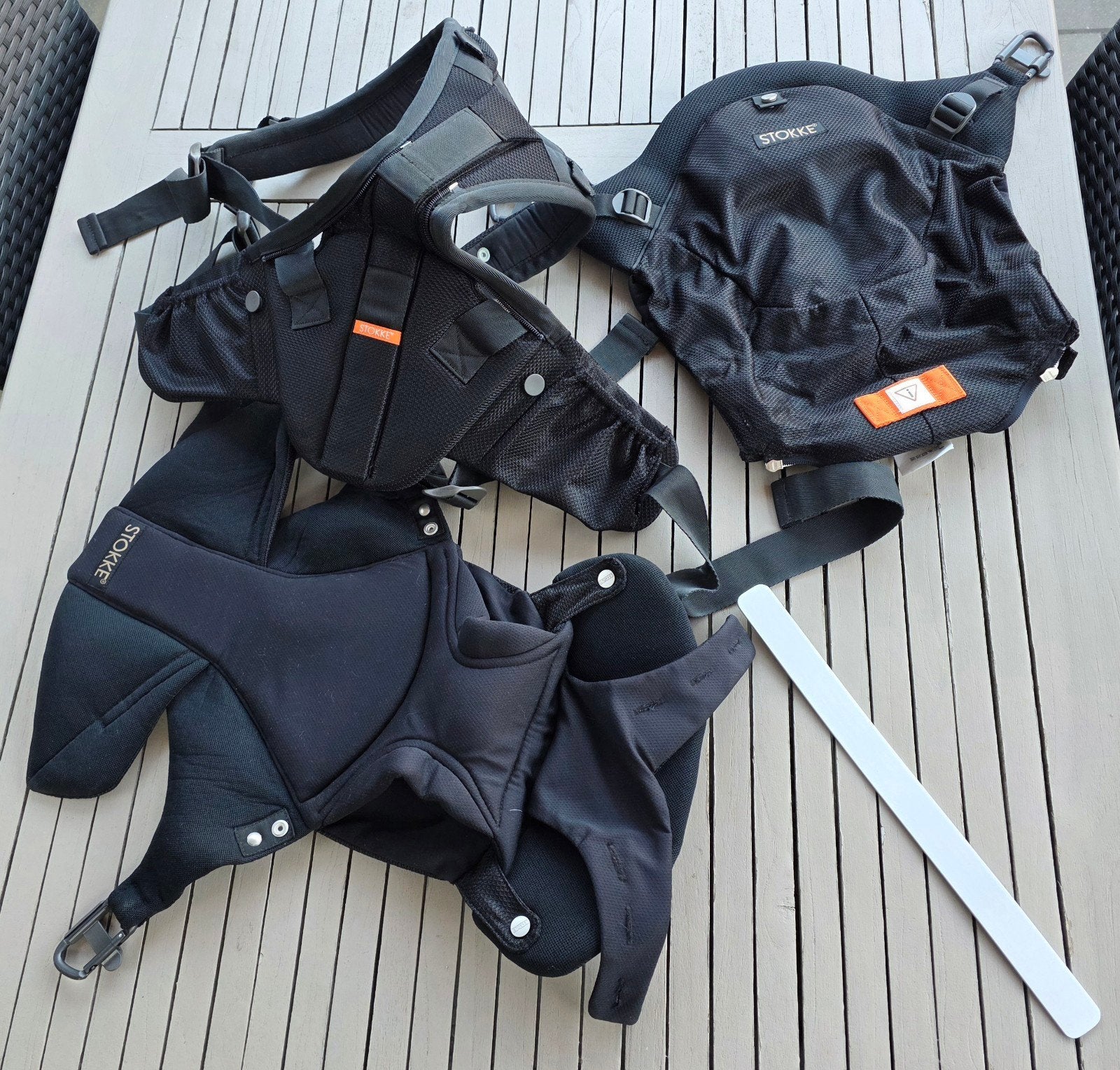 Stokke MyCarrier Front And Back Draagzak, Kinderen en Baby's, Buik of Rug, Zo goed als nieuw, Draagzak, Ophalen