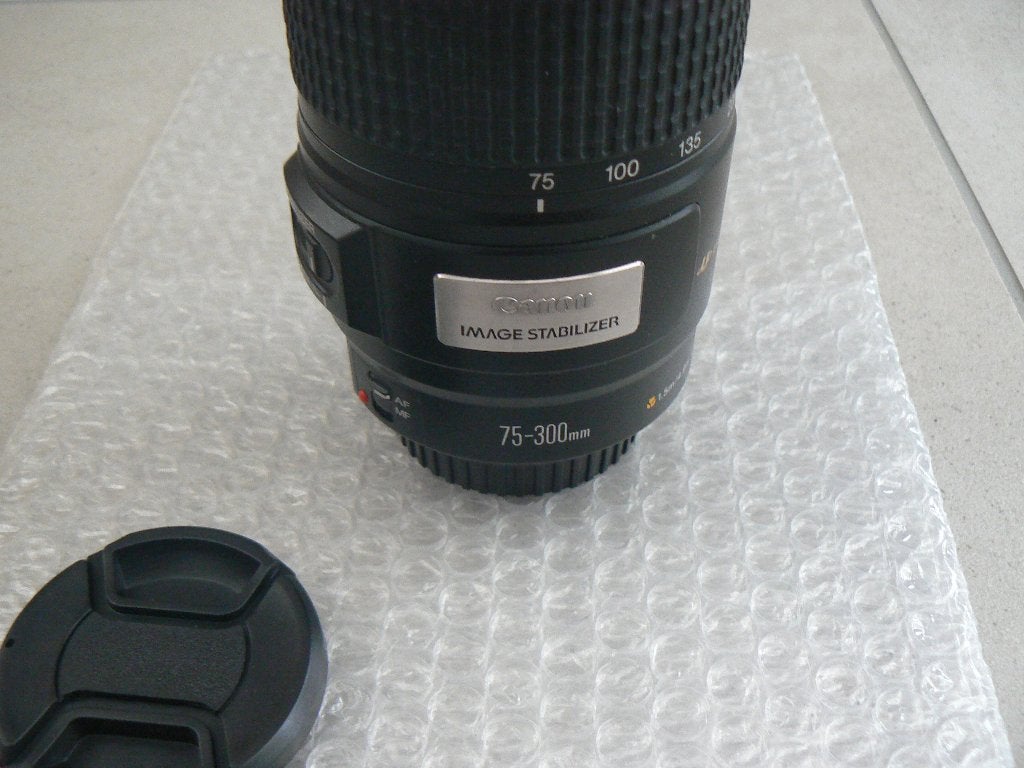 Canon 75-300 IS + 17-85 + 50 1.4 en 1.8 + 18-135 +75-300, Audio, Tv en Foto, Canon, Canon, Zo goed als nieuw, Canon