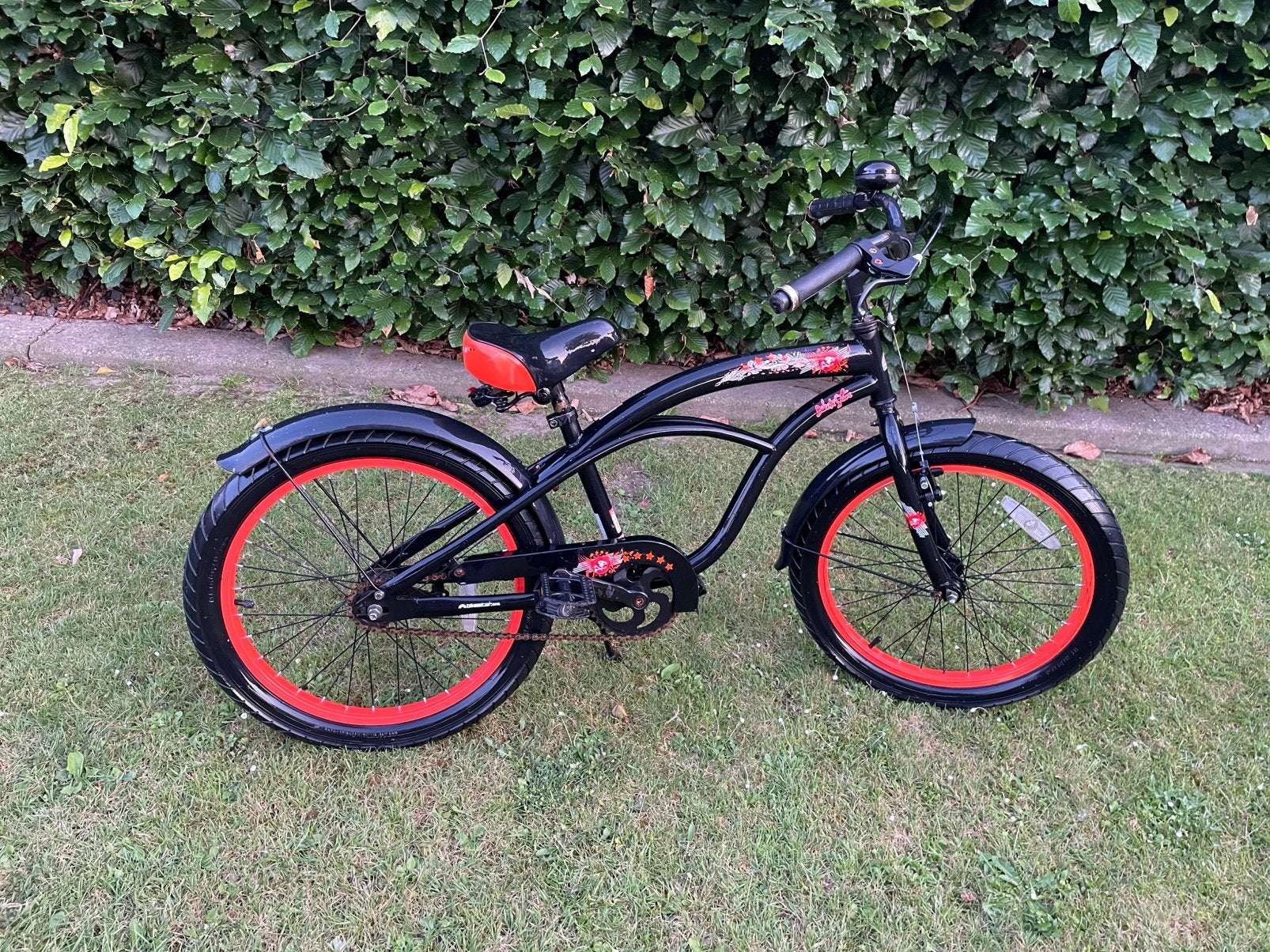 BIKE STAR BEACH CRUISER 20 inch, Staal, Cruiser, Velgrem, Ophalen of Verzenden