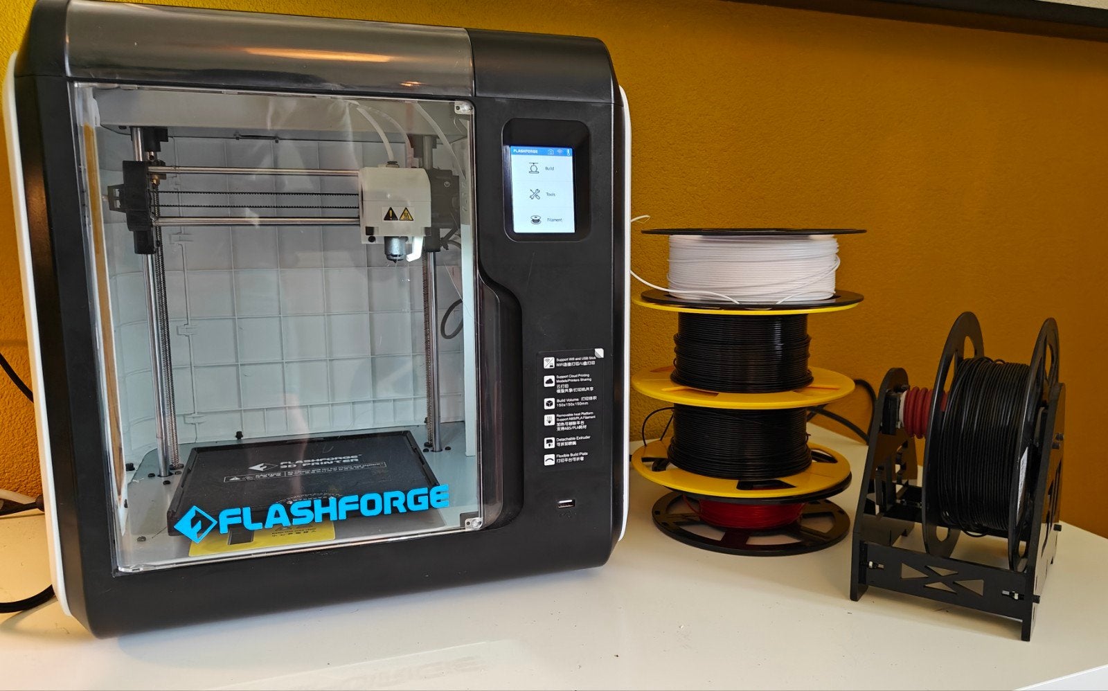 flashforge adventurer 3 3D printer, Ophalen, Ingebouwde Wi-Fi, FlashForge, Zo goed als nieuw