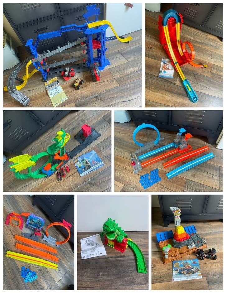 Diverse Hot Wheels speelsets en banen, Ophalen, Zo goed als nieuw