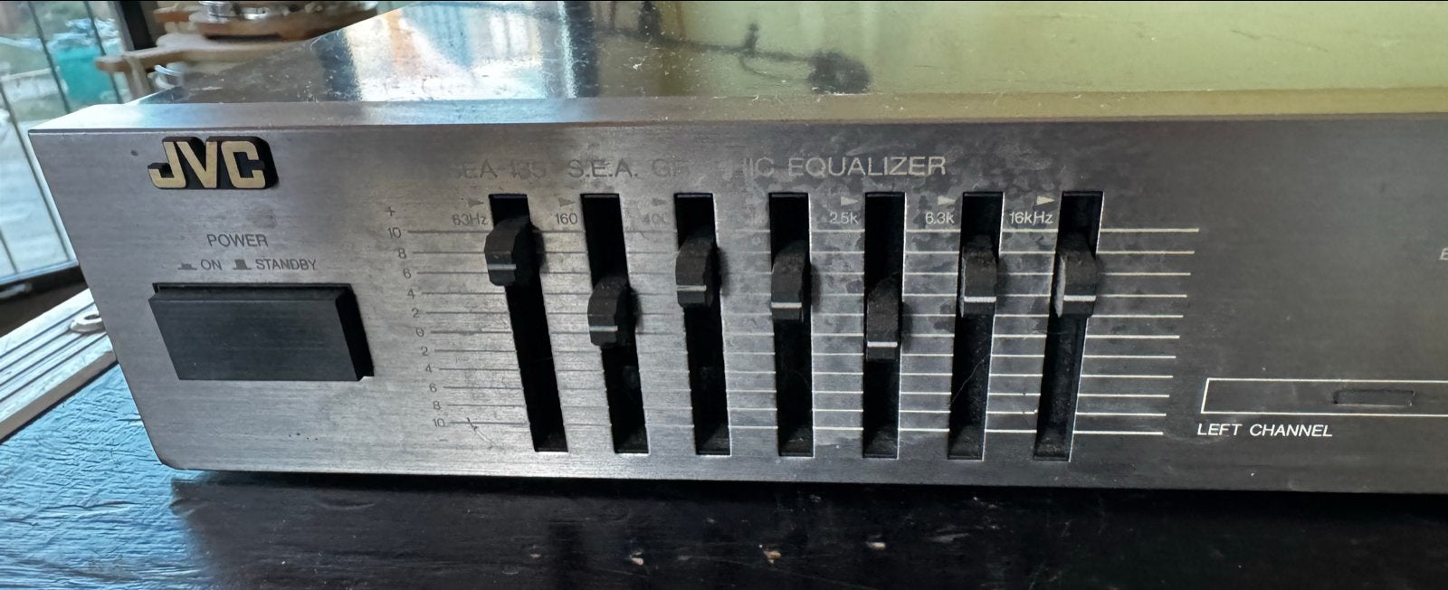 JVC SEA-135 Grafische Equalizer - Vintage Audio, JVC, Ophalen of Verzenden, Minder dan 60 watt, Gebruikt