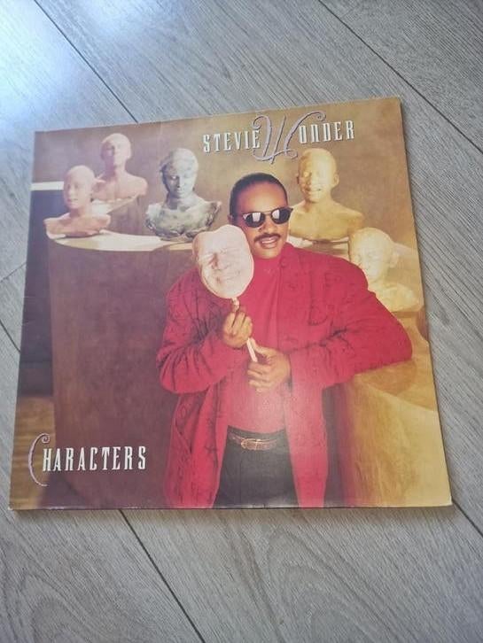 Stevie Wonder - Characters vinyl LP (zgan), Ophalen of Verzenden