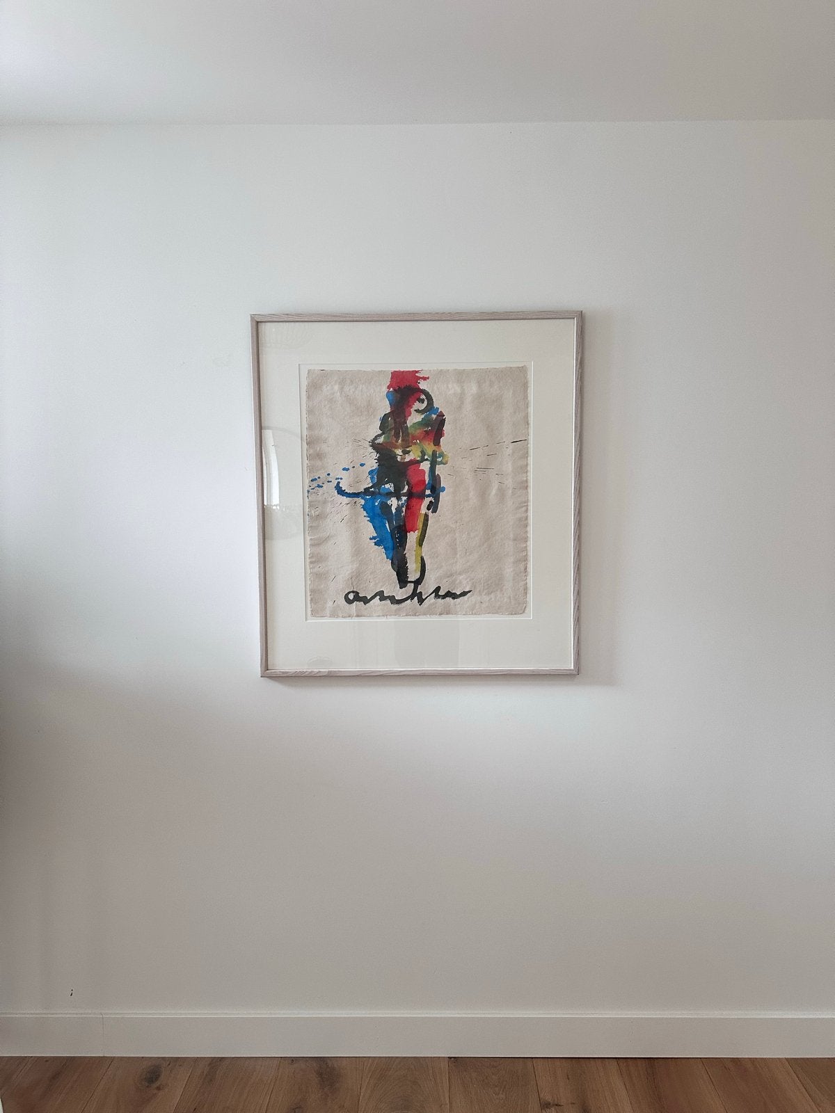 Anton Heyboer - Origineel Werk op Papier, ingelijst, Antiek en Kunst, Ophalen