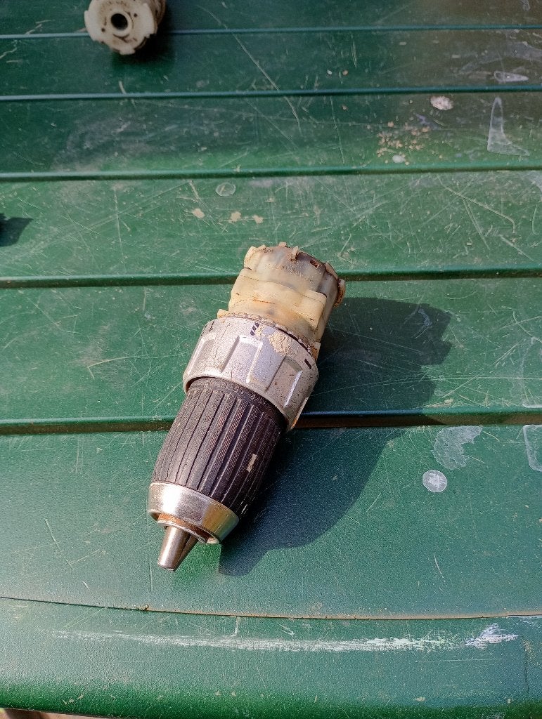 Makita Tandwielhuis met 13mm snelspankop, Gebruikt, Variabele snelheid, Ophalen of Verzenden, Boor- en Schroefmachine